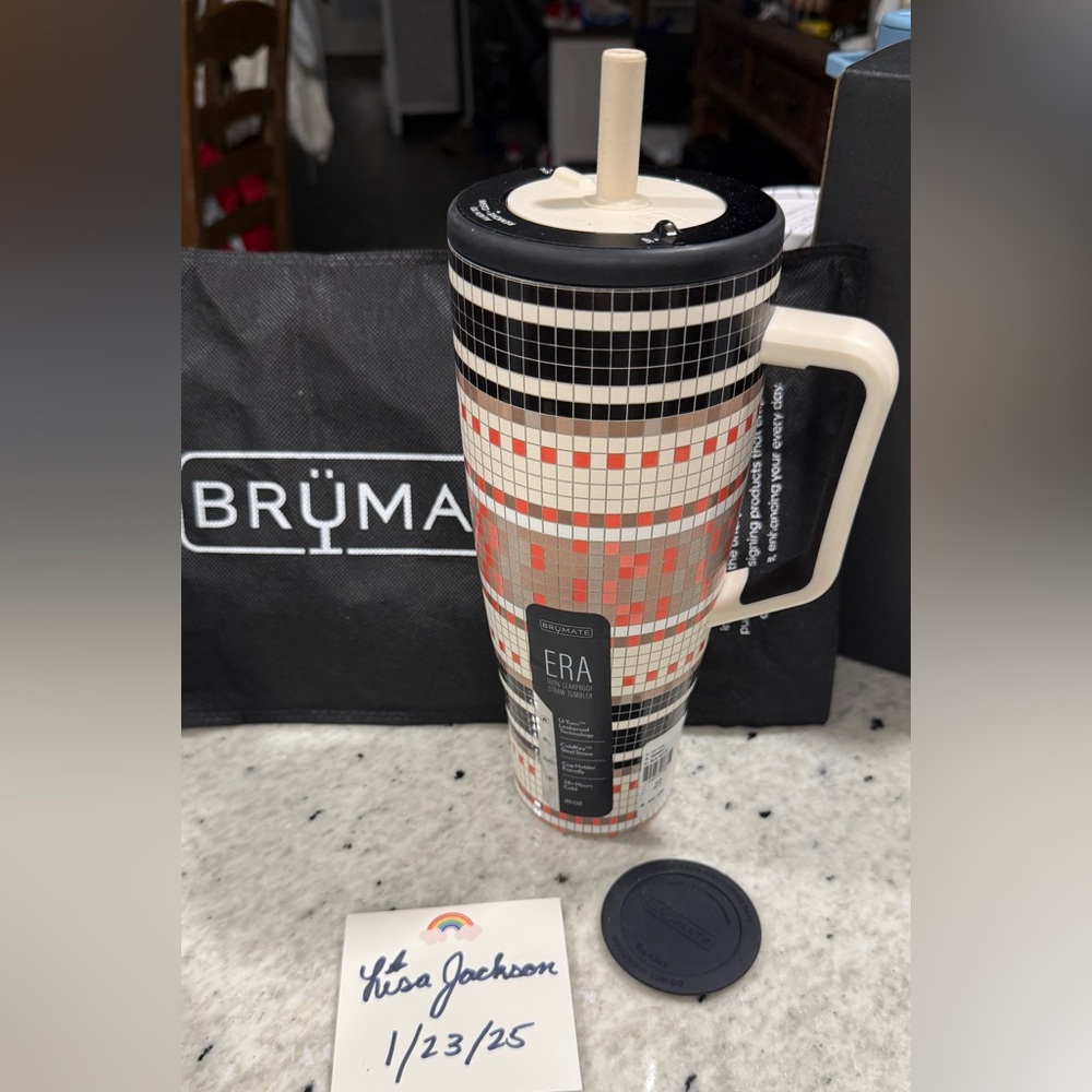 Anthropologie SPECIAL EDITION Black Motif Brumate 40oz Era SOLD OUT Online